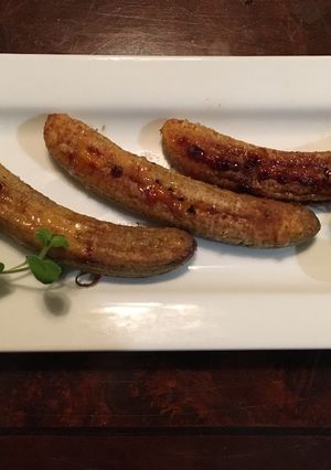 Una foto de Bananas Horneadas
