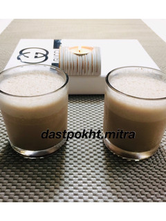 عکسی از دستور میلک شیک (ایده خودم)