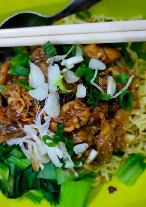 Foto resep Mie ayam jamur abang-abang