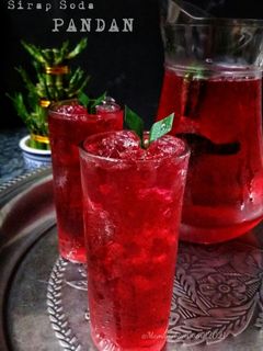 Gambar Sirap Soda Pandan