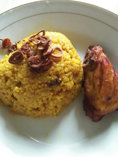 Foto resep Nasi biryani campur ayam di rice cooker