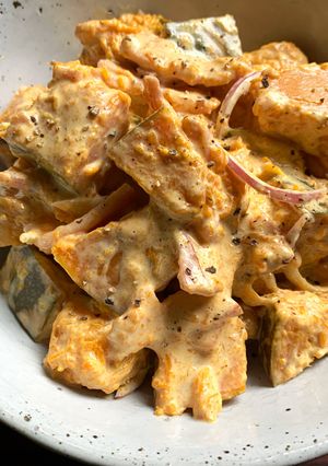 A picture of Pumpkin Salad.