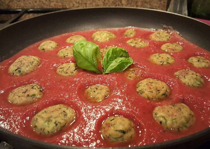 Zucchini "meatballs"