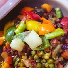 A picture of Mix sabzi.