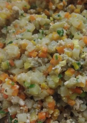 Foto resep Isi risol / pastel (kentang wortel)