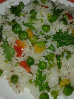A picture of Vegetable rice # vegetable contest.
