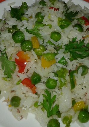 A picture of Vegetable rice # vegetable contest.