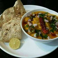 A picture of Dal dhokli.