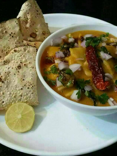 A picture of Dal dhokli.