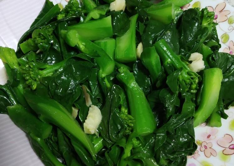 Tumis sayur cina kailan