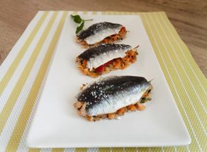 Una foto de Sardinas lañadas receta típica de Galicia