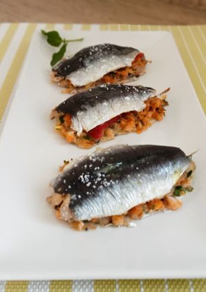 Una foto de Sardinas lañadas receta típica de Galicia