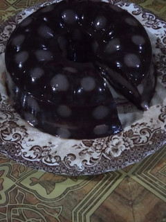 Foto resep Puding mocca polkadot