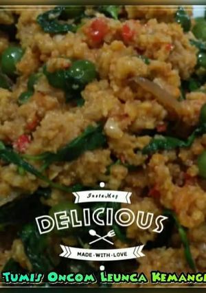 Foto resep Tumis Oncom Leunca Kemangi aLa Uni Ve
