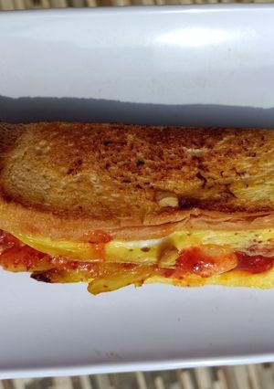 Foto resep Sandwich Ayam Kampung