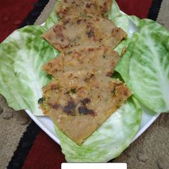 A picture of Cabbage paratha.