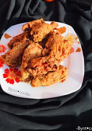 A picture of Crispy spicy wings.