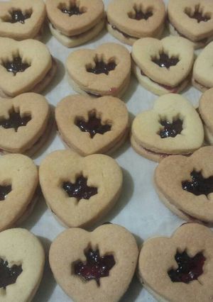 Una foto de Galletas con Mermelada