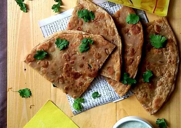 Vegetable Filled parathas