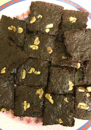 صورة لوصفة براونيز ع طريقتي