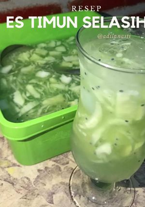 Foto resep Es Timun Selasih