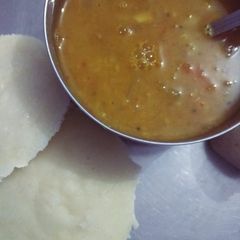 A picture of Sambhar.