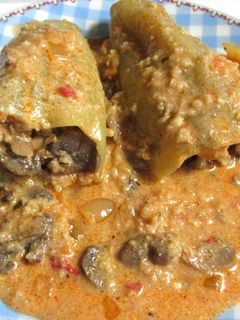 Töltött paprika hús nélkül (Gluténmentesen is) recept fotója