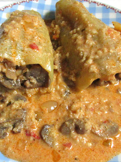 Töltött paprika hús nélkül (Gluténmentesen is) recept fotója
