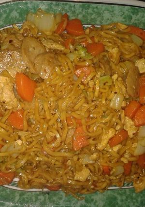 Foto resep mie goreng campurcampur