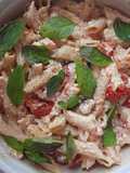 Massa com Feta e Tomate