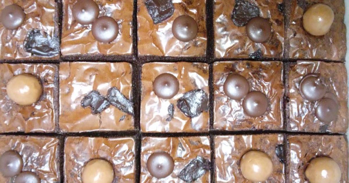  Resep  01 Brownies  Sekat Nyokelat oleh Herdina Santoso 