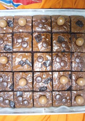 Foto resep 01. Brownies Sekat Nyokelat