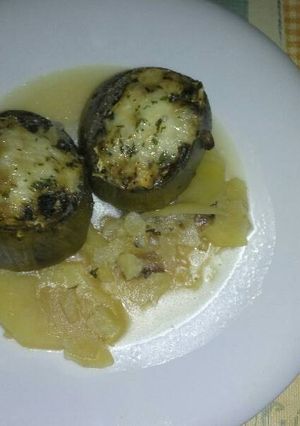 Una foto de Alcachofas rellenas de champiñones