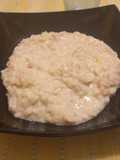 Risotto con mortadella e stracchino