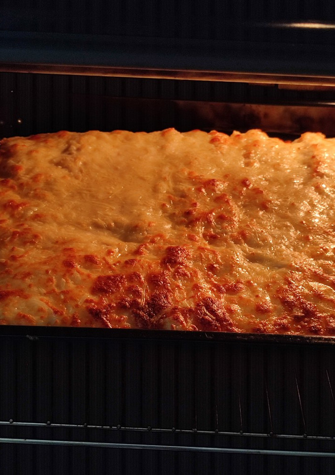 Una foto de Canelones de carne al horno