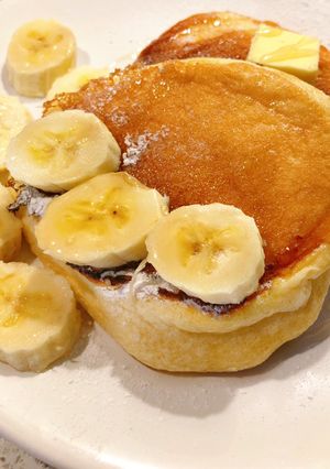 Hình của món Bánh Pancake Nhật Bản #TeamTrees.