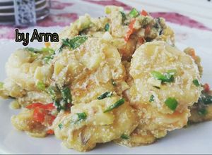 Foto resep Tofu Telur asin (Ala2 D'cost)