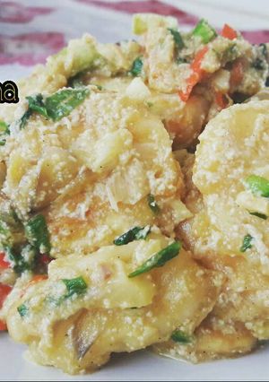 Foto resep Tofu Telur asin (Ala2 D'cost)