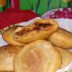 A picture of Moong dal kochori.