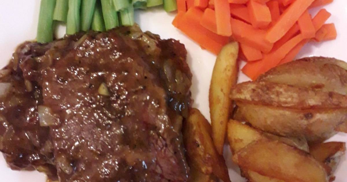 resep steak sapi enak dan sederhana