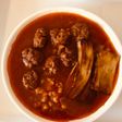 قیمه بادمجان با گوشت قلقلی