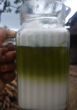 Foto resep Greentea cheese foam tanpa whiped cream