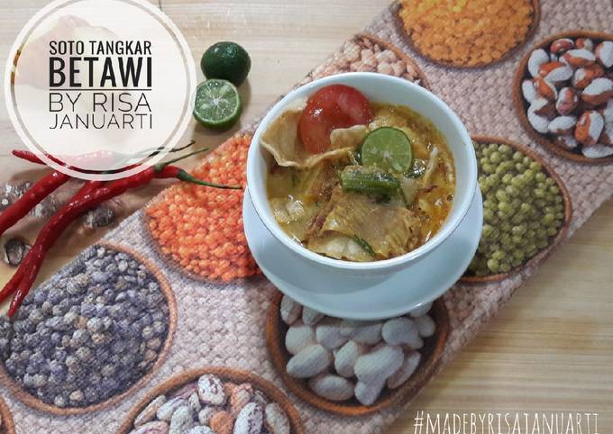 Resep Soto Tangkar Khas Betawi Kuah Santan Susu Oleh Risa Januarti Cookpad