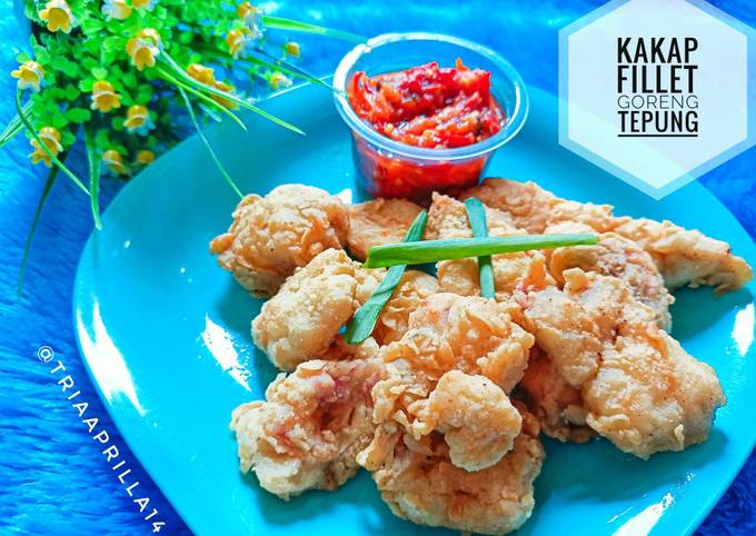 Kakap Fillet Goreng Tepung