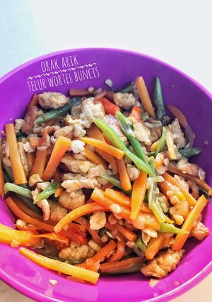 Foto resep Orak-arik wortel buncis