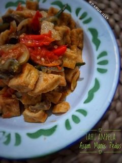 Foto resep Tahu ampela asam manis pedas