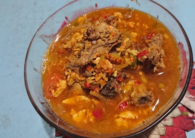 Cara Memasak Gongso Balungan Ayam khas Semarang Simpel