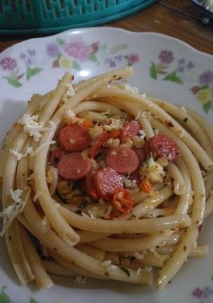Foto resep Spaghetti Aglio e Olio