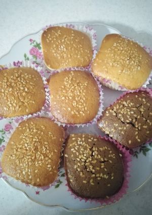 عکسی از دستور کاپ کیک