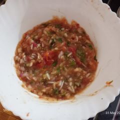 A picture of Tomato mashed.
